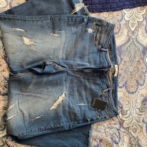 Eloquii distressed boyfriend jeans, size 20